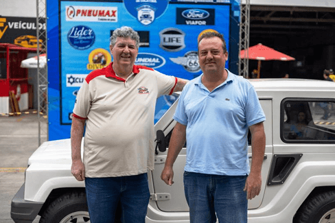 empresários Walter Soella e Alexandre Maestri